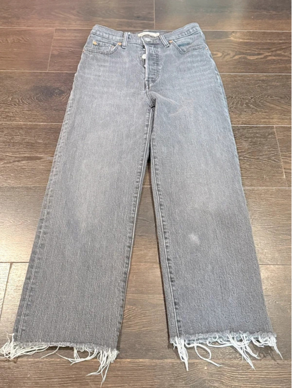 Levi’s Ribcage Straight Jeans Size 26 1466